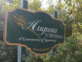 augusta township sign