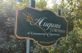augusta township sign