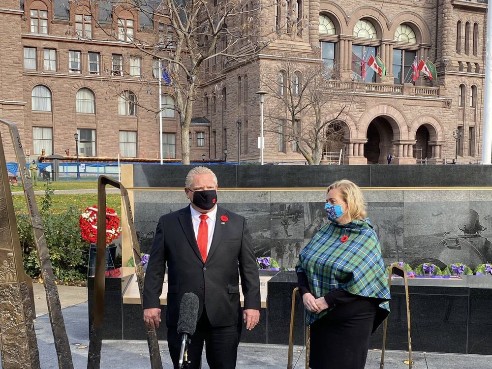 Remembrance day ontario banks