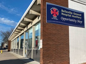 The Belleville General Hospital Auxiliary Opportunity Shop has relocated to Pinnacle Street, kitty-corner to its location on Market Square at Belleville Memorial Arena where it operated for 65 years.
VIRGINIA CLINTON PHOTO