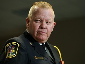 Quinte West Fire Chief John Whelan was first on scene Monday in Bayside responding to a burning mobile home at Sunny Creek Estates and after several attempts braving thick smoke pulled an elderly man trapped in his bed to safety with the help of Quinte West OPP Officer Dan Charland. INTELLIGENCER FILE