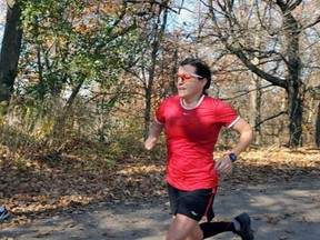 Brantford's Krista DuChene completed her first ultra trail run on Sunday at Sulphur Springs.