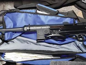 Brantford police said they seized a semi-automatic firearm with ammunition after stopping a vehicle Nov. 17 at West Street and Morton Avenue.