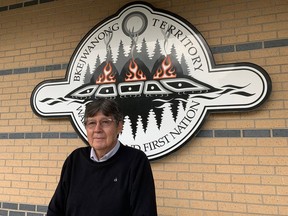 Charles Sampson is chief of Walpole Island. Jake Romphf photo