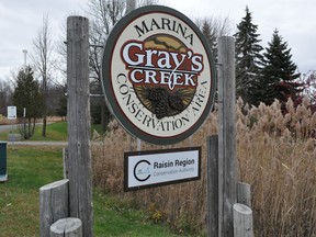 The Gray's Creek Holiday Sparkle, spearheaded by Kelly Bergeron of The experienCity Project, is hoping to decorate the one kilometre or so stretch of road within Gray's Creek and have residents drive through to enjoy the spectacle. Photo taken on Friday November 13, 2020 in Cornwall, Ont. Francis Racine/Cornwall Standard-Freeholder/Postmedia Network