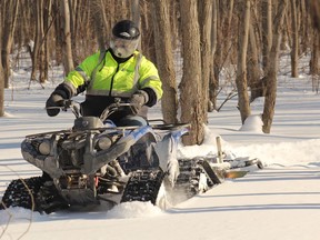South Nation Conservation staff grooming a recreational trail last winter.Handout/Cornwall Standard-Freeholder/Postmedia Network

Handout Not For Resale