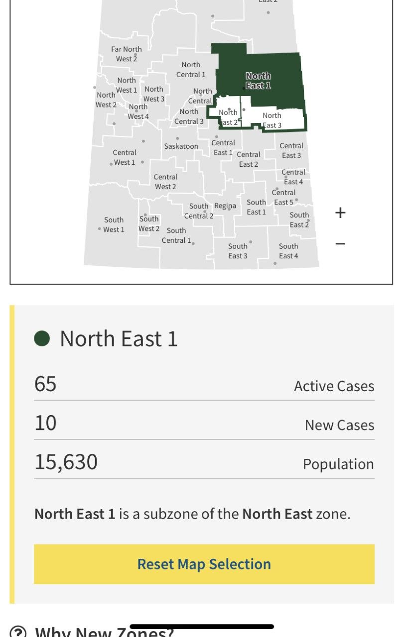 Rise in Northeast COVID cases mainly in Nipawin area Nipawin Journal