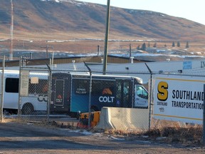 With the coronavirus pandemic keeping many Cochranites at home, the majority of COLT’s fleet of eight buses have stayed put on Southland’s Griffin Road yard to save on operations costs.