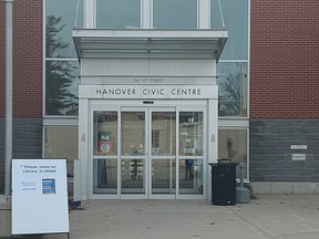 The Civic Centre, including the Hanover Public Library, reopened to the public on Nov. 16. KEITH DEMPSEY