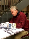 Local historian, columnist and author David Yates released his second book "Out of the Blue" at the Huron County Museum. (Kathleen Smith/Goderich Signal Star)