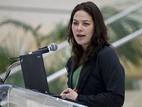 Severn Cullis-Suzuki, seen here in 2014, is to deliver the keynote speech at the Kingston Climate Symposium in January. (Ian Kucerak/Postmedia Network)