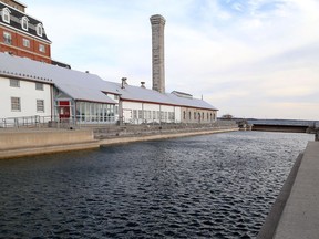 A view of the Marine Museum of the Great Lakes and the adjacent Kingston Dry Dock National Historic Site in Kingston on Thursday.