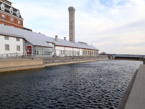 A view of the Marine Museum of the Great Lakes and the adjacent Kingston Dry Dock National Historic Site in Kingston on Thursday.