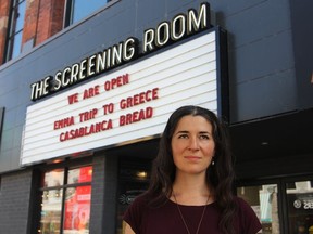Wendy Huot, owner and operator of The Screening Room in Kingston.