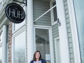 Lauren Eby, Business Development Coordinator at The Hub in downtown Ripley. Hannah Dickie photo