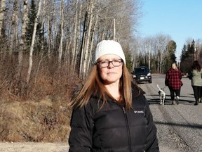 Maggie Preston-Coles is appealing a  25-lot subdivision Degagne Carpentry plans to build in East Ferris.
Dave Dale Photo
