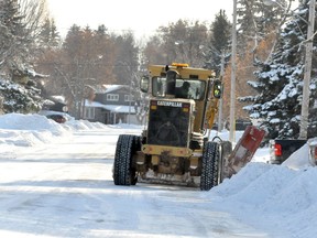 The Town of Nipawin is reminding residents they are not allowed to push snow onto public property. File photo.