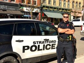 Stratford Police Service Const. Darren Fischer. (Beacon Herald file photo)
