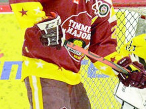 Local product Pierre Racicot has been named captain of the Timmins Majors for the 2020-2021 Great North season. POSTMEDIA