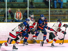 Soo Thunderbirds and the Blind River Beavers tuned up for the 2020-2021 NOJHL regular season last weekend with an exhibition match at John Rhodes Community Centre. BOB DAVIES