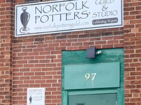 The Norfolk Potters' Guild is looking for a new home after 45 years in the Pond Street building. (ASHLEY TAYLOR)