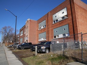 The old St. Louis de Gonzague school located on Mackenzie Street in Sudbury, Ont.