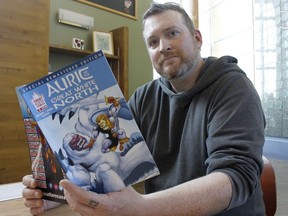 Davis Dewsbury, one of the co-creators Auric of the Great White North, a Timmins-based comic book series, has launched a crowdfunding campaign to help cover advanced printing costs for upcoming special issue of the series Auric: A Long Winter. The crowdfunding campaign runs until Dec. 2. 

RICHA BHOSALE/The Daily Press