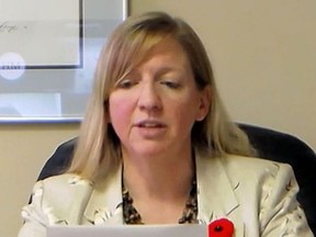 Dr. Lianne Catton, medical officer of health for the Porcupine Health Unit, speaks during a video press conference Wednesday morning where she spoke on the province's new COVID-19 Response Framework unveiled last week.

Screenshot