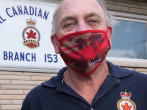 Don Burton, chair of the Tillsonburg Legion poppy campaign. (Chris Abbott/Norfolk and Tillsonburg News)