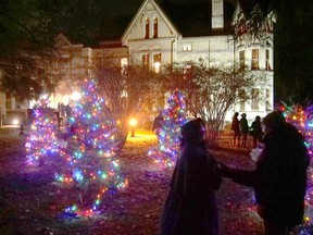 Annandale National Historic Light in Tillsonburg will be lighting up its front lawn this year with the Service Club Christas trees. (Chris Abbott/File photo)