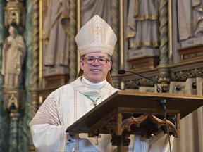 Archbishop of Ottawa-Cornwall, Marcel Damphousse.