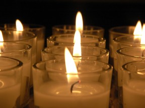 Candles honour the women lost to trafficking and those who have survived their ordeal. Human trafficking, which is on the rise in Greater Sudbury, is a deeply traumatic experience that can haunt survivors for years.