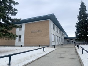 In an attempt to get a replacement school, a new Elk Island Public Schools reports outlines a multifaceted approach of combining Sherwood Heights Junior High and École Campbelltown together in a new K-9 school. Lindsay Morey/News Staff