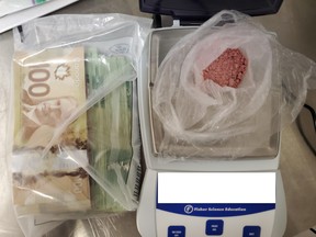 West Nipissing OPP and Anishinabek Police Service officers located suspected fentanyl with an estimated street value of $8,000, as well as more than $5,000 in cash, after executing a search warrant on Subdivision Road in Dokis First Nation on Thursday, the OPP said in a press release.