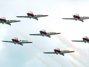 The Snowbirds are scheduled to return to North Bay June 9.
Nugget File Photo