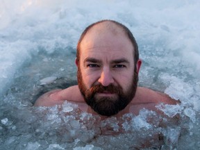 Peace River resident John Mark Earle is currently in the midst of attempting to take a daily ice bath for 150 consecutive days.