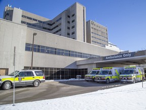 University Hospital in London, Ont. has a COVID-19 outbreak. Derek Ruttan/Postmedia