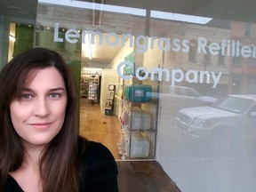 Jennifer Cada is opening Lemongrass Refillery, a zero-waste bulk food and supply store, in downtown Strathroy to bring a more sustainable shopping experience to the community. Handout