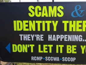 Strathcona County RCMP want residents to remember to be extra cautious about phone and online scams that continue to be reported to officers in the county. Photo Supplied