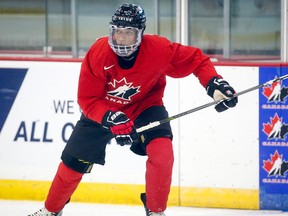 Sudbury Wolves forward Quinton Byfield already has significant international experience, at the U17, U18 and U20 levels.