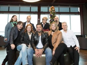 The S'Aints at the St. Clair College campus in December 2020. The Windsor-Essex band's annual Christmas charity concert happens online this year on Dec. 18. Image courtesy of St. Clair College.