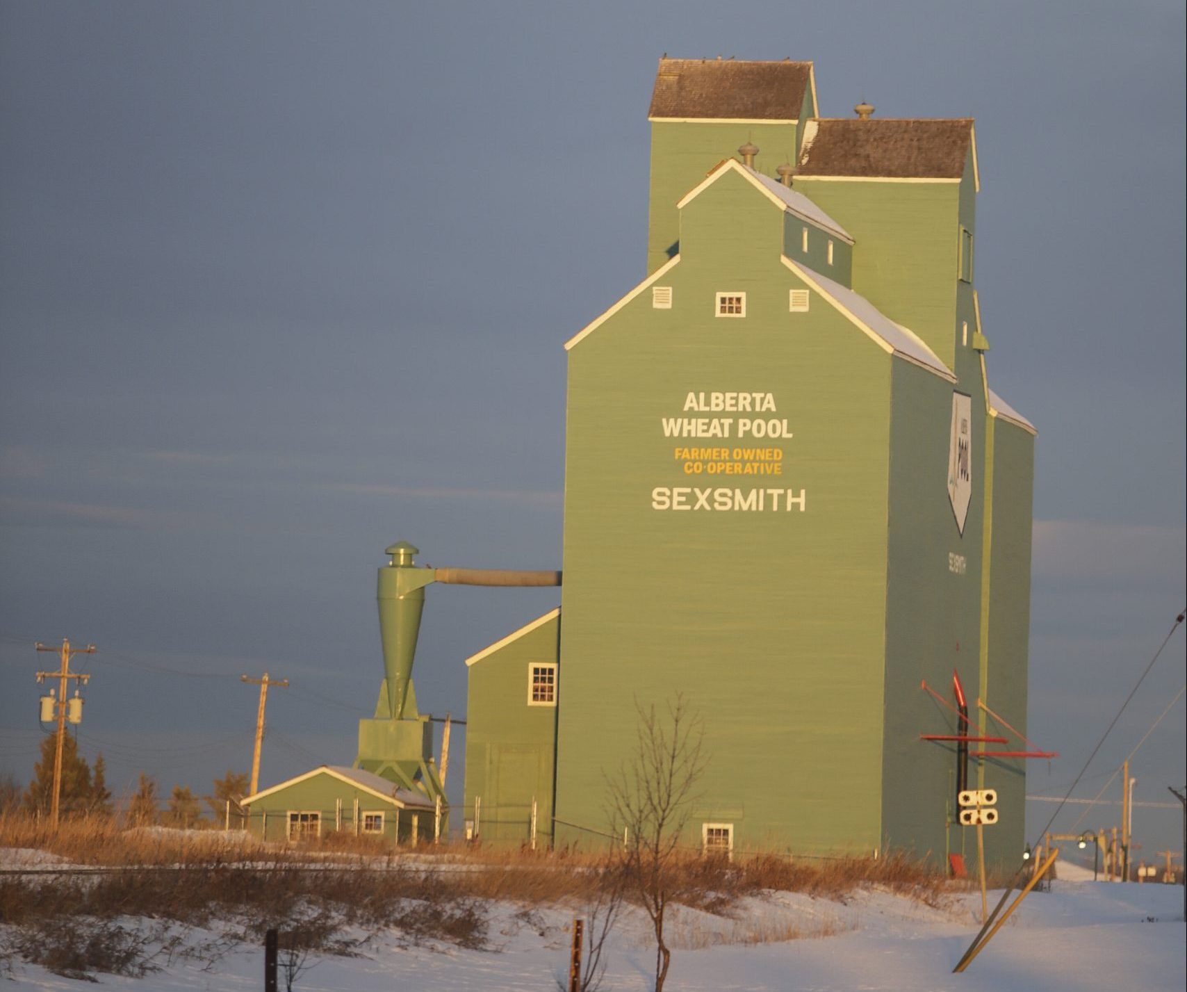 Sexsmith grain elevator given historical designation Fort Mcmurray Today