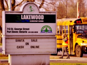 Cases of COVID-19 were confirmed at Lakewood Elementary School in Port Dover and Port Rowan Public School in Port Rowan Thursday. Students and staff with direct exposure to the infected individuals have been notified and are self-isolating at home. Both schools were open for instruction Friday. – Monte Sonnenberg