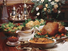 A holiday feast. (Postmedia photo)