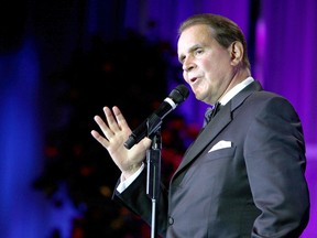Comedian Rich Little performs at the Thalians' 53rd Annual Ball held at the Beverly Hilton Hotel on November 5, 2008 in Beverly Hills, California. Photo by Alberto E. Rodriguez/Getty Images