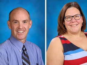Both Clint Young and Heidi Fraser have been appointed as new superintendents of educational services with the Renfrew County Catholic District School Board. They will be filling upcoming openings. Submitted photo