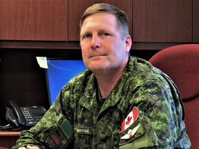 Lieutenant-Colonel Shane McArthur, commander of the 3rd Canadian Ranger Patrol Group. SUBMITTED PHOTO