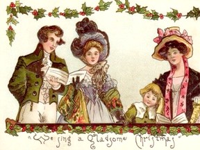 The tradition of caroling from door to door started with an old English custom of going from house to house and singing in exchange for food. The Victorians revived the custom because they enjoyed singing and the tradition continues to this day. SUBMITTED PHOTO