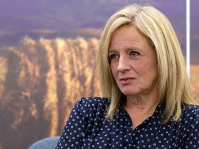 Alberta Opposition NDP leader Rachel Notley sits for an end-of-the-year interview with Postmedia at the Federal Building in Edmonton. IAN KUCERAK/Postmedia