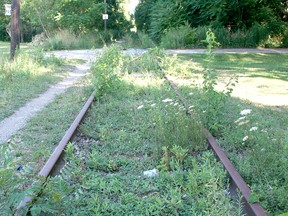 Chatham-Kent has reached the final stop of its lengthy saga with WDC Rail. It received a financial report on Dec. 14 noting the $119,252 loss, attributed to the railway since the municipality took ownership, will be funded by the rail reserve. This portion of the line is at the east end of Stanley Street in Chatham in this file photograph. File photo/Postmedia Network